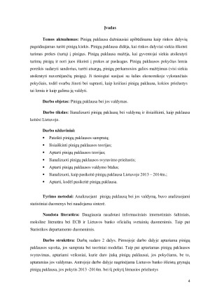 PINIGŲ PAKLAUSA IR JOS VALDYMAS. Paveikslėlis 4