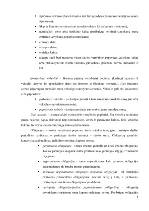 SKOLOS VERTYBINIŲ POPIERIŲ RINKA LIETUVOJE IR PASAULYJE, JOS VYSTYMASIS. Paveikslėlis 8