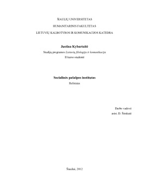 Socialinės pašalpos institutas