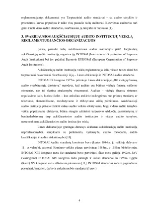 Tarptautinė audito patirtis ir Lietuvos audito sistemos perspektyvos. Paveikslėlis 4