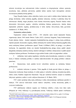 TARPTAUTINĖS FINANSŲ INSTITUCIJOS IR LIETUVOS DALYVAVIMAS JOSE. Paveikslėlis 7