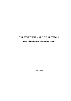 TARPTAUTINIS VALIUTOS FONDAS