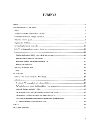 TARPTAUTINIS VALIUTOS FONDAS. Paveikslėlis 2