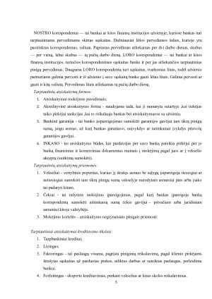 Tarptautinių atsiskaitymų apimtys. Paveikslėlis 5