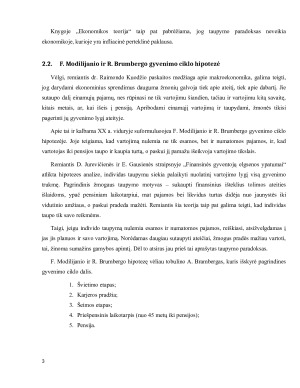 Taupymo teorijos ir jų reikšmė ekonomikoje. Paveikslėlis 4