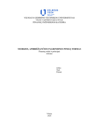 TEORIJOS, APIBRĖŽIANČIOS PAGRINDINES PINIGŲ FORMAS (2)