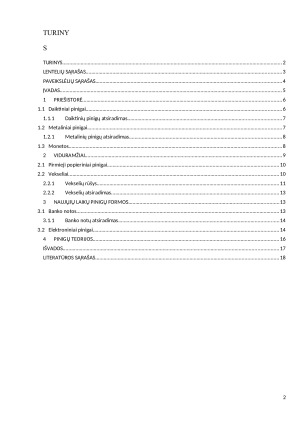 TEORIJOS, APIBRĖŽIANČIOS PAGRINDINES PINIGŲ FORMAS (2). Paveikslėlis 2