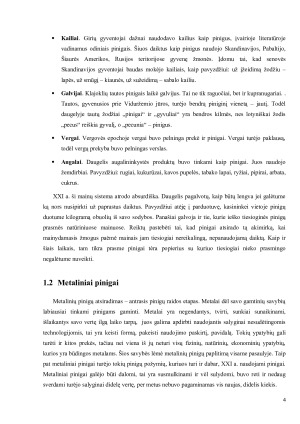 TEORIJOS, APIBRĖŽIANČIOS PAGRINDINES PINIGŲ FORMAS. Paveikslėlis 5