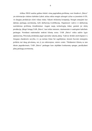 UAB „DAIVOS“ FINANSINĖ ANALIZĖ. Paveikslėlis 8