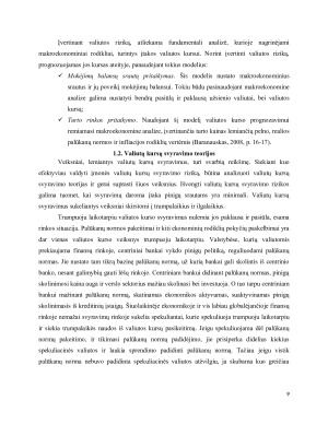 VALIUTŲ KURSŲ RIZIKOS TARPTAUTINĖJE PREKYBOJE VALDYMO GALIMYBĖS. Paveikslėlis 9