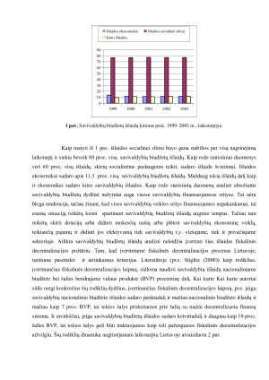Dotacijų įtaka Lietuvos savivaldybių biudžetams. Paveikslėlis 6