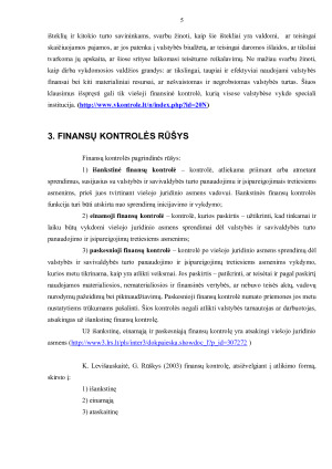 VALSTYBĖS FINANSŲ KONTROLĖ IR JOS ORGANIZAVIMAS. Paveikslėlis 5