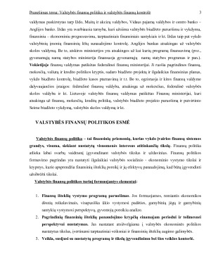 VALSTYBĖS FINANSŲ POLITIKA. Paveikslėlis 3