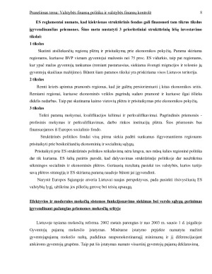 VALSTYBĖS FINANSŲ POLITIKA. Paveikslėlis 8