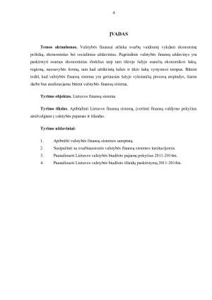 VALSTYBĖS FINANSŲ SISTEMA. Paveikslėlis 4