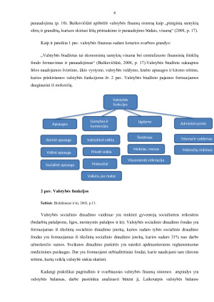 VALSTYBĖS FINANSŲ SISTEMA. Paveikslėlis 6