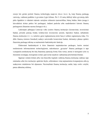 Valstybės finansų valdymo lyginamoji analizė ir padėtis Lietuvoje. Paveikslėlis 8