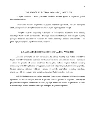 VALSTYBĖS IR SAVIVALDYBIŲ BIUDŽETO ASIGNAVIMŲ PASKIRTIS, VALDYTOJAI, JŲ TEISĖS IR PAREIGOS. Paveikslėlis 4