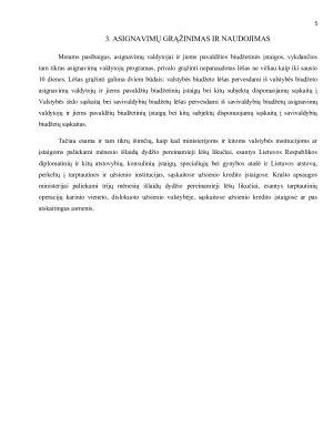 VALSTYBĖS IR SAVIVALDYBIŲ BIUDŽETO ASIGNAVIMŲ PASKIRTIS, VALDYTOJAI, JŲ TEISĖS IR PAREIGOS. Paveikslėlis 5