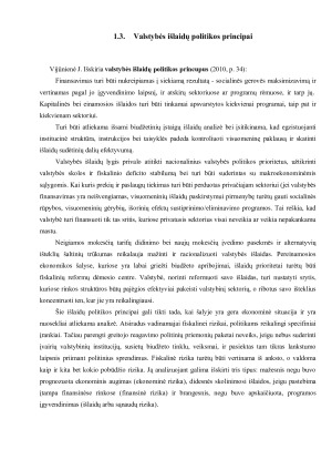 VALSTYBĖS IŠLAIDOS. Paveikslėlis 9