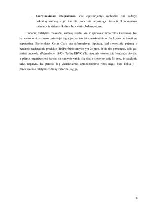 Valstybės pajamų politika ir jos tendencijos įvairiose valstybėse. Paveikslėlis 8