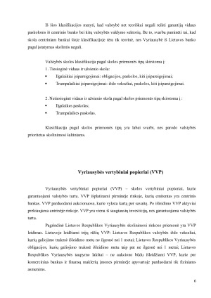 VALSTYBĖS SKOLINIMASIS - TIKSLAI, POLITIKA, PROBLEMOS. Paveikslėlis 6