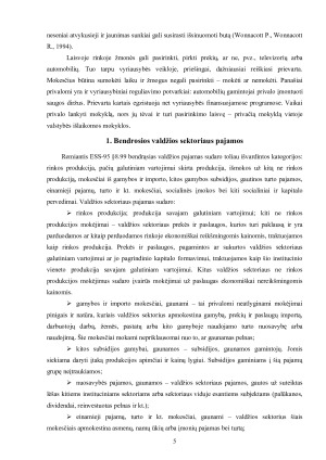 VYRIAUSYBĖS PAJAMŲ IR IŠLAIDŲ SENOSIOSE IR NAUJOSIOSE EUROPOS SĄJUNGOS NARĖSE PALYGINAMOJI ANALIZĖ. Paveikslėlis 5
