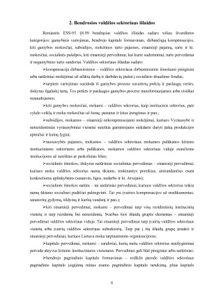 VYRIAUSYBĖS PAJAMŲ IR IŠLAIDŲ SENOSIOSE IR NAUJOSIOSE EUROPOS SĄJUNGOS NARĖSE PALYGINAMOJI ANALIZĖ. Paveikslėlis 8