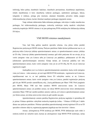 VMI MOSS sistema. Paveikslėlis 5