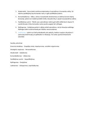 Lyderių savybės. Paveikslėlis 2