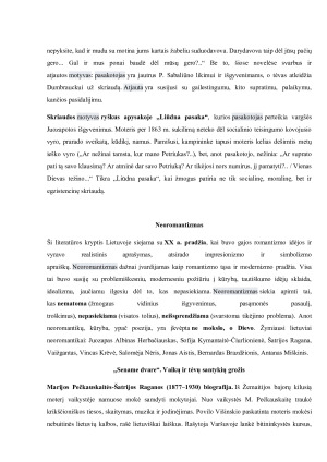 Lietuvių kalbos ir literatūros programinių autorių konspektai. Paveikslėlis 7