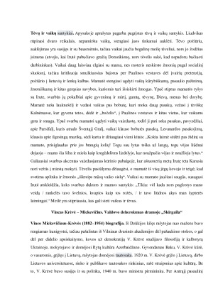 Lietuvių kalbos ir literatūros programinių autorių konspektai. Paveikslėlis 9