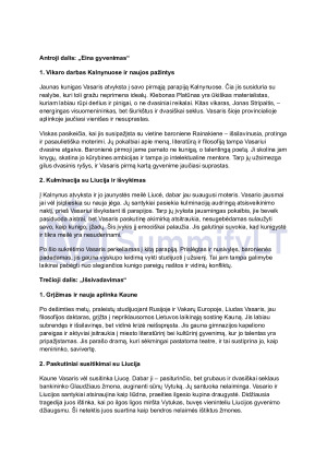Vincas Mykolaitis Putinas ,,Altorių Šešėly'' aprašymas. Paveikslėlis 2