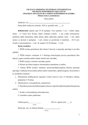 Klimato kaita ir prisitaikymas. Paveikslėlis 2