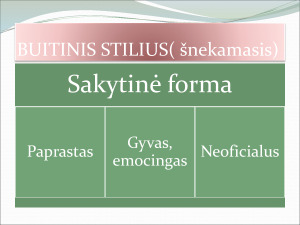 Funkciniai stiliai. Paveikslėlis 3