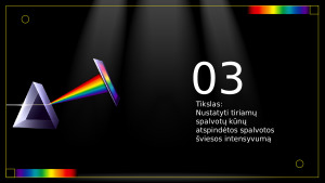 Šviesos savybės ir reiškiniai. Tiriamasis darbas. Paveikslėlis 9