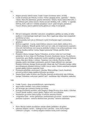 Vincas Mykolaitis - Putinas ,,Altorių šešėly”. Siužetas, konspektas. Paveikslėlis 6