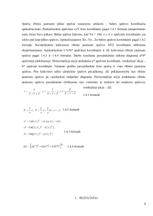 Spalvų regėjimo tyrimas. Paveikslėlis 3