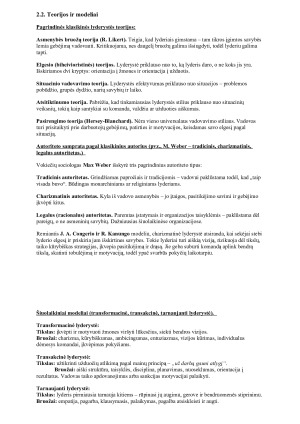 Vadovo autoritetas, asmenybė, lyderio fenomenas. Paveikslėlis 3