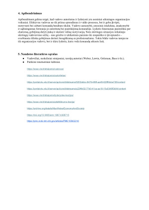 Vadovo autoritetas, asmenybė, lyderio fenomenas. Paveikslėlis 6