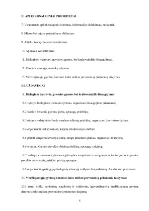 Ščiurio kaimelio gamtinė aplinka ir jos apsaugos ypatumai. Paveikslėlis 9