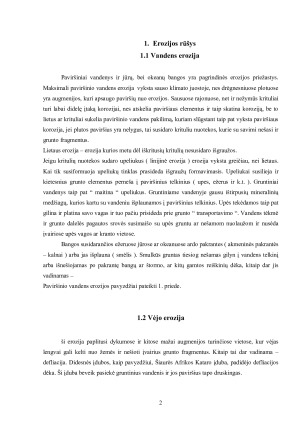 Dirvožemio erozijos rūšys, priežastys ir apsaugos būdai. Paveikslėlis 3