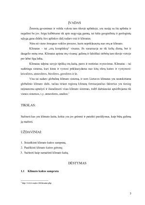 KLIMATO KAITA. Paveikslėlis 3