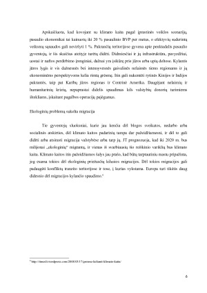 KLIMATO KAITA. Paveikslėlis 6