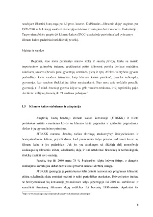 KLIMATO KAITA. Paveikslėlis 8