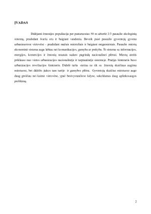 Aplinkos tarša. Paveikslėlis 2