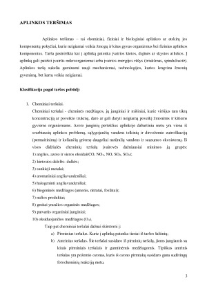 Aplinkos tarša. Paveikslėlis 3