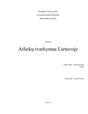 Atliekų tvarkymas Lietuvoje