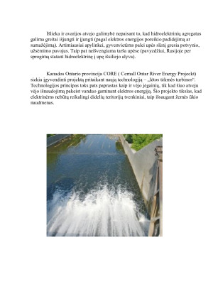Hidroelektinių poveikis aplinkai. Paveikslėlis 4