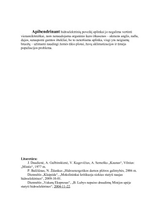 Hidroelektinių poveikis aplinkai. Paveikslėlis 5